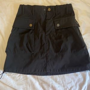 Nylon Zara cargo skirt